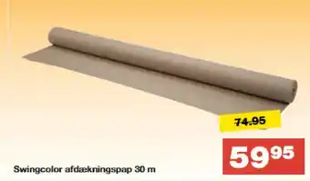 Bauhaus Swingcolor afdækningspap tilbud