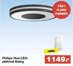 Bauhaus Philips Hue LED- plafond Being tilbud