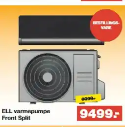 Bauhaus ELL varmepumpe Front Split tilbud