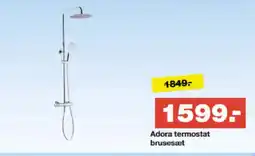 Bauhaus Adora termostat brusesæt tilbud