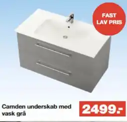 Bauhaus Camden underskab med vask grå tilbud