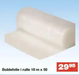 Bauhaus Boblefolie i rulle tilbud
