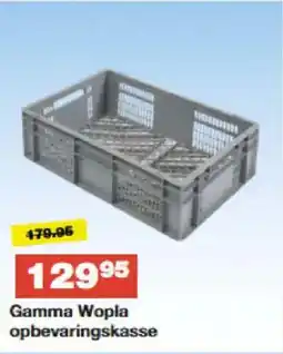Bauhaus Gamma Wopla opbevaringskasse tilbud