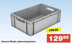 Bauhaus Gamma Wopla opbevaringskasse tilbud