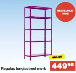 Bauhaus Regalux tunglastreol mørk tilbud