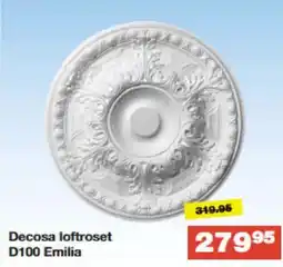 Bauhaus Decosa loftroset D100 Emilia tilbud