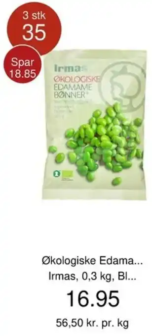 Økologiske Edamame Bønner
