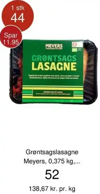 Grøntsagslasagne