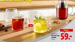 Lidl SILVERCREST® Glaskrus eller tekande tilbud