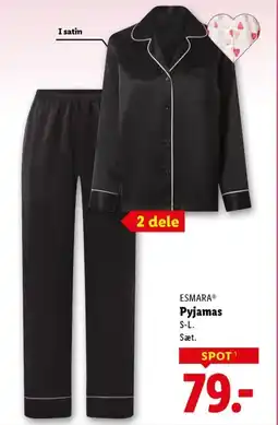Lidl ESMARA® Pyjamas tilbud