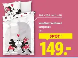 Lidl Vendbart renforcé sengesæt tilbud