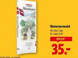 Lidl Blomsterjord tilbud