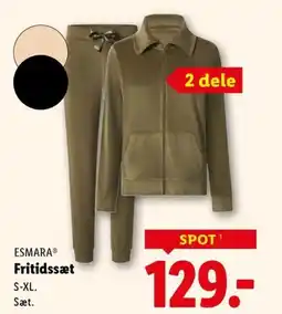 Lidl ESMARA® Fritidssæt tilbud