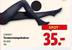 Lidl ESMARA® Termostrømpebukser tilbud