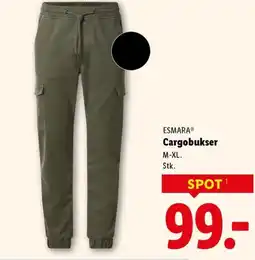 Lidl ESMARA® Cargobukser tilbud