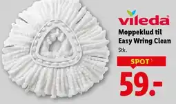 Lidl Vileda Moppeklud til Easy Wring Clean tilbud