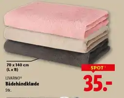 Lidl LIVARNO® Bådehåndklæde tilbud