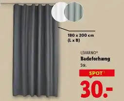 Lidl LIVARNOⓇ Badeforhæng tilbud