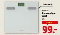 Lidl SANITAS® Kropsanalyse- vægt tilbud