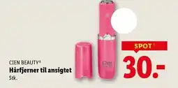 Lidl CIEN BEAUTYⓇ Hårfjerner til ansigtet tilbud