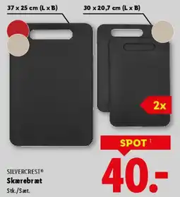 Lidl Skærebrætter (2 stk.) tilbud