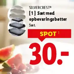 Lidl Sæt med opbevaringsbokse tilbud
