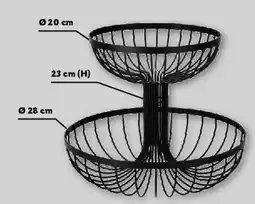 Lidl Frugtop­sats (2-tier) tilbud