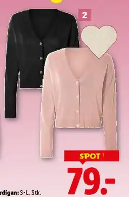 Lidl Strikket trøje / Cardigan tilbud