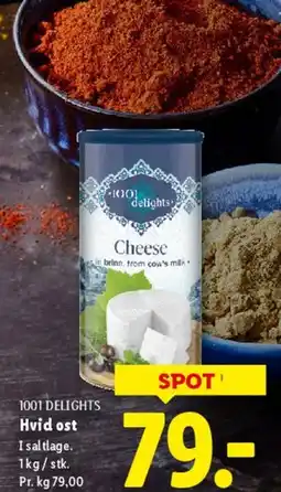 Lidl Hvid ost i saltlage tilbud