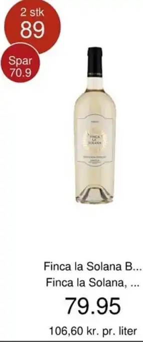 Finca La Solana Blanco