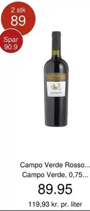 Coop.dk MAD Campo Verde Rosso Veneto tilbud