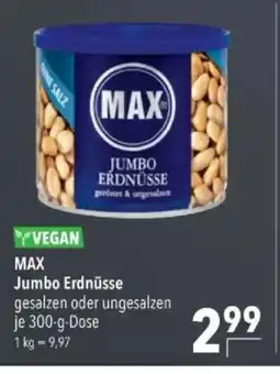 Citti MAX Jumbo Erdnüsse tilbud