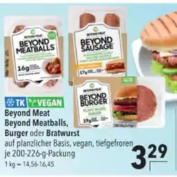 Citti Beyond Meat Beyond Meatballs, Burger oder Bratwurst tilbud