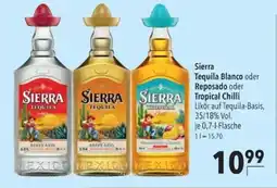 Citti Sierra Tequila Blanco oder Reposado oder Tropical Chilli tilbud