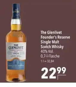 Citti The Glenlivet Founder's Reserve Single Malt Scotch Whisky tilbud