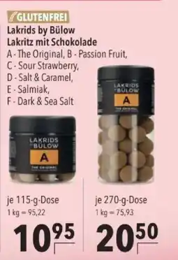 Citti Lakrids by Bülow Lakritz mit Schokolade tilbud