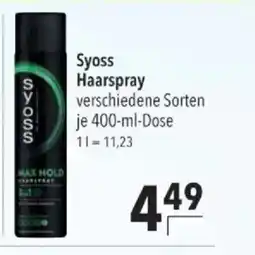 Citti Syoss Haarspray tilbud