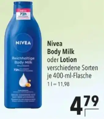 Citti Nivea Body Milk oder Lotion tilbud