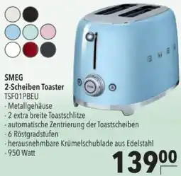 Citti SMEG 2-Scheiben Toaster tilbud