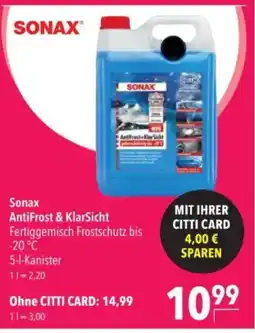 Citti SONAX AntiFrost & Klarsicht tilbud