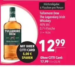 Citti Tullamore Dew The Legendary Irish Whiskey tilbud