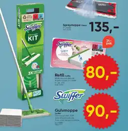 BigDollar SWIFFER Gulvmoppe tilbud
