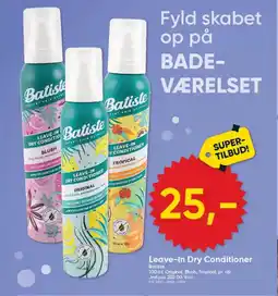 BigDollar BATISTE Leave-in dry conditioner tilbud