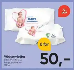 BigDollar BABY Vådservietter tilbud
