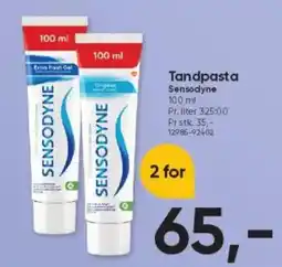 BigDollar SENSODYNE Tandpasta tilbud
