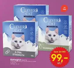 BigDollar CLEVER CAT Kattegrus tilbud