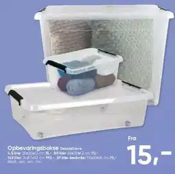 BigDollar SIMPLESTORE Opbevaringsbokse tilbud