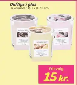 Hi five Duftlys i glas tilbud