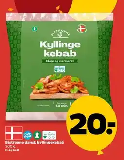Netto Bistronne dansk kyllingekebab tilbud