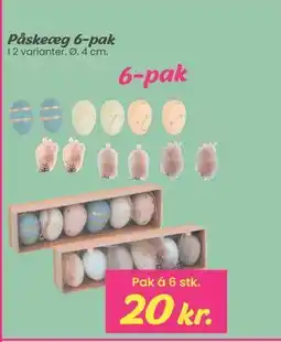 Hi five Påskeæg 6-pak tilbud